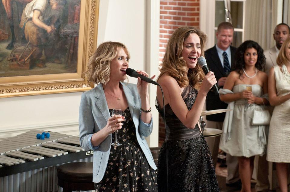 kristen wiig, rose byrne, bridesmaids