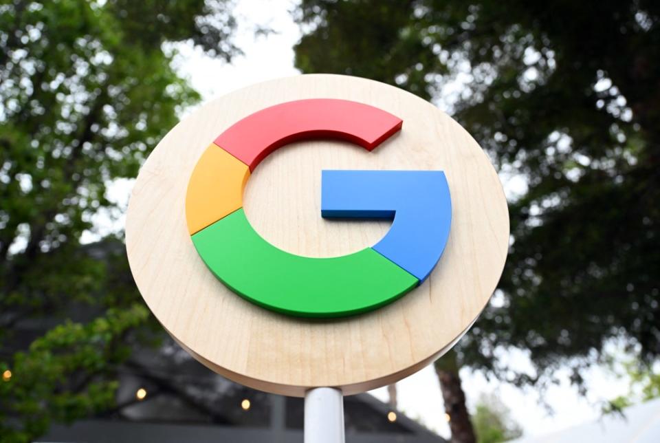 Google reported advertising sales rose 13% in the quarter to $61.7 billion. AFP via Getty Images