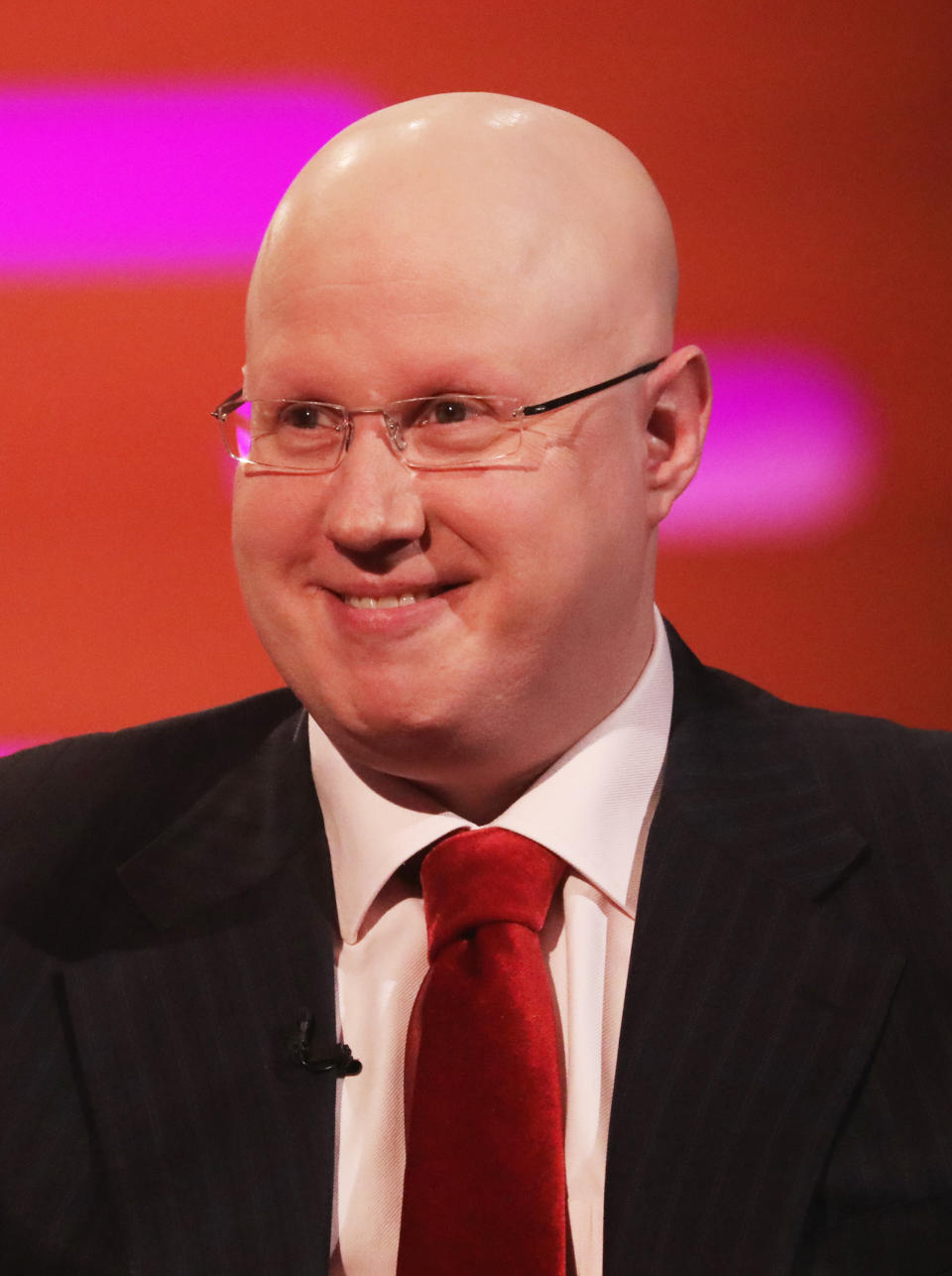 Matt Lucas during the filming for the Graham Norton Show at BBC Studioworks 6 Television Centre, Wood Lane, London, to be aired on BBC One on Friday evening.