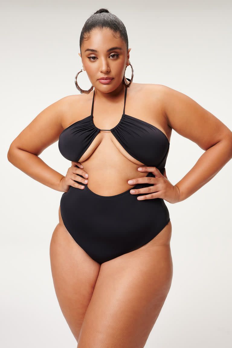 12) Halter One-Piece Swimsuit