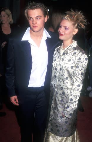 <p>Barry King/WireImage</p> A young Claire Danes and Leonardo DiCaprio in 1996