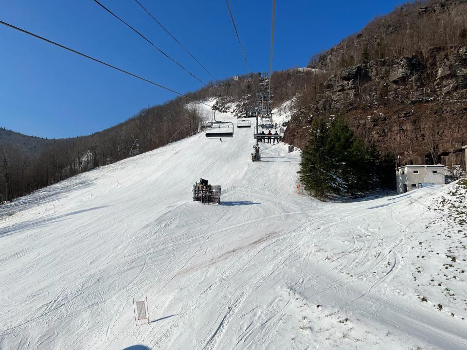 Skiing at Hunter Mountain