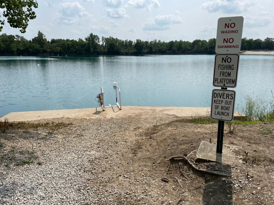 A scuba diver from Wyandotte, Michigan, died Tuesday after a 30-35 minute dive at White Star Quarry in Gibsonburg.