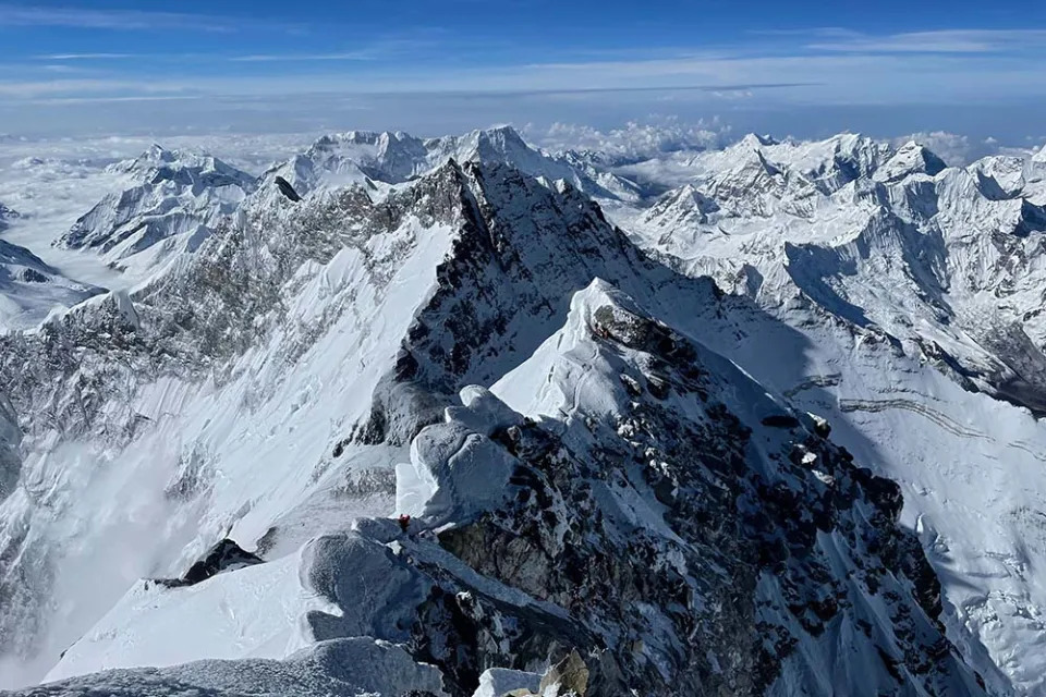 聖母峰（Photo by LAKPA SHERPA/AFP , Image Source : Getty Editorial）