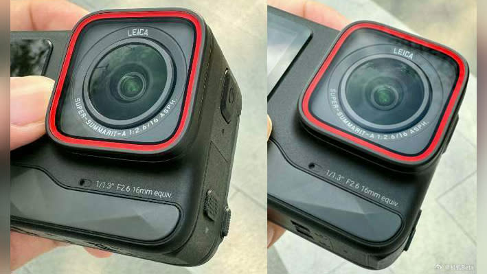  Leaked pictures of a Leica action camera. 