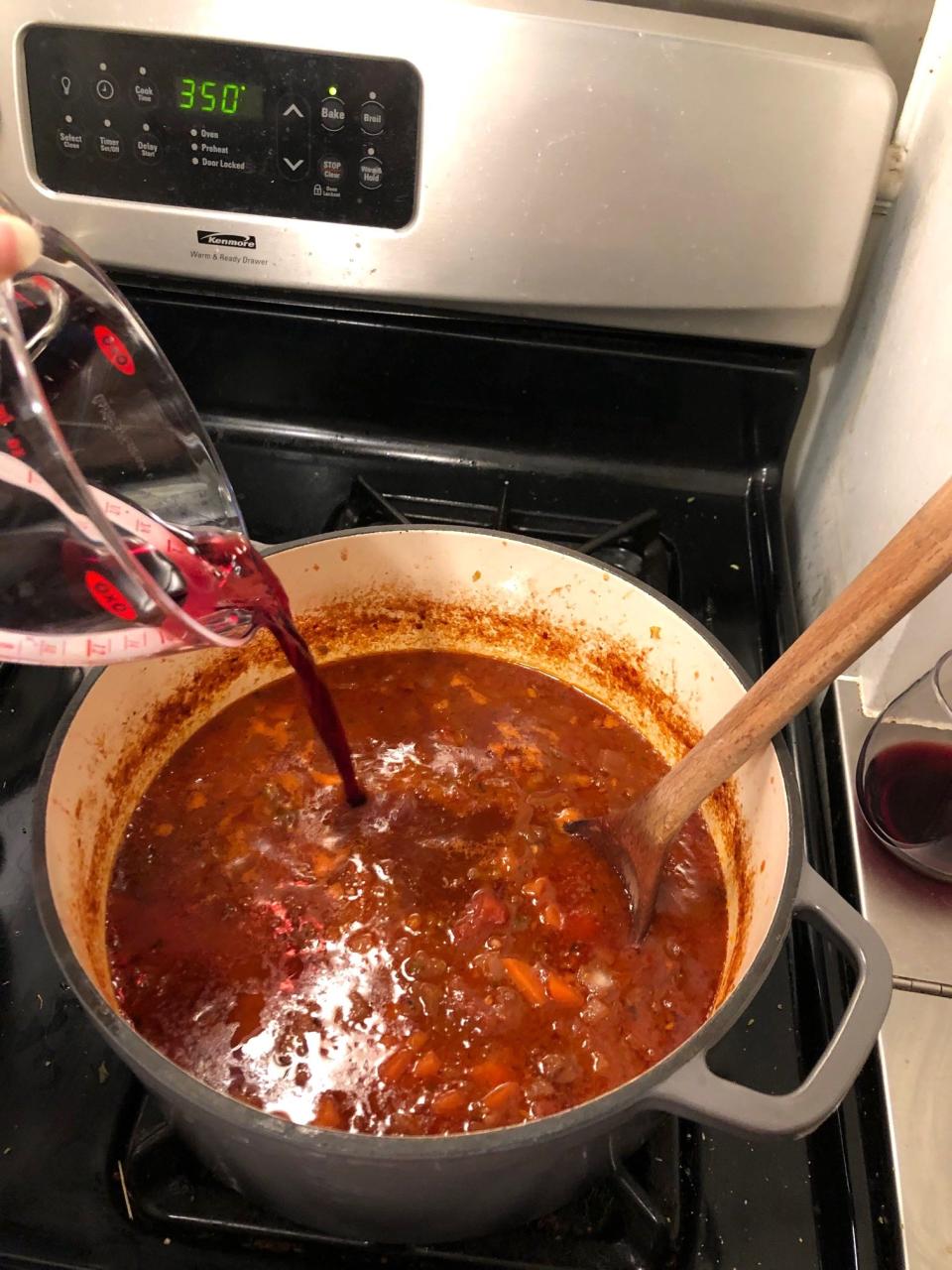 Ina Garten's Baked Rigatoni With Lamb Ragù