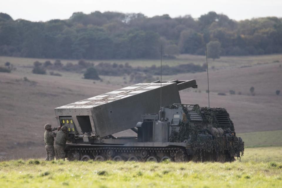 The soldier was pronounced dead on Salisbury Plain (PA)