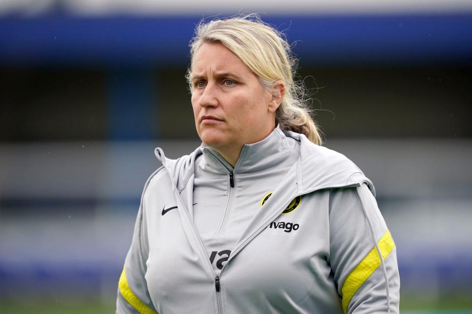 Chelsea manager Emma Hayes could return to the touchline on November 20 (Yui Mok/PA) (PA Wire)