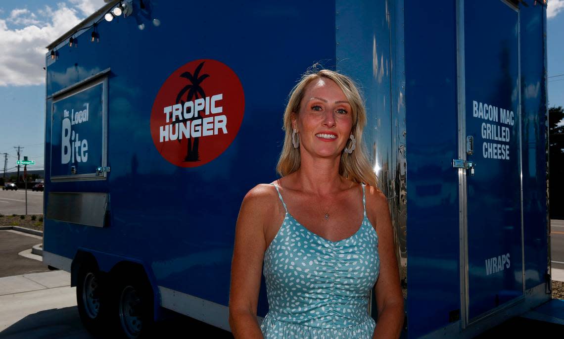 Rachel Lundegard will open Tropic Hunger, a Hawaiian plates restaurant, near her Local Bite truck at Kennewick’s Edison Street Food Park in Kennewick in 2024.