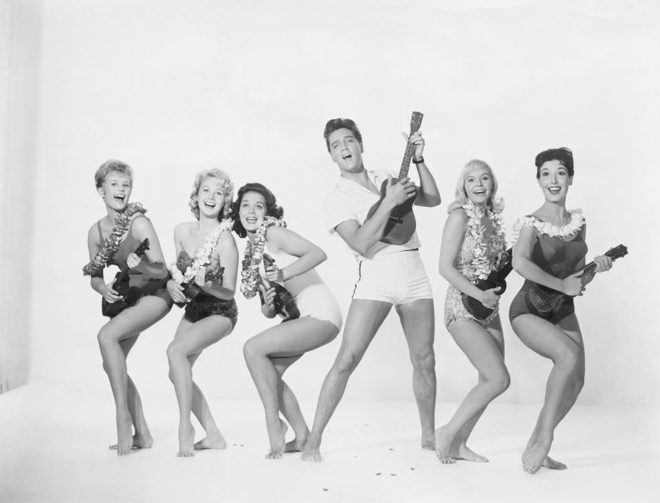 Elvis Presley and Women from Blue Hawaii (John Springer Collection / Corbis via Getty Images)