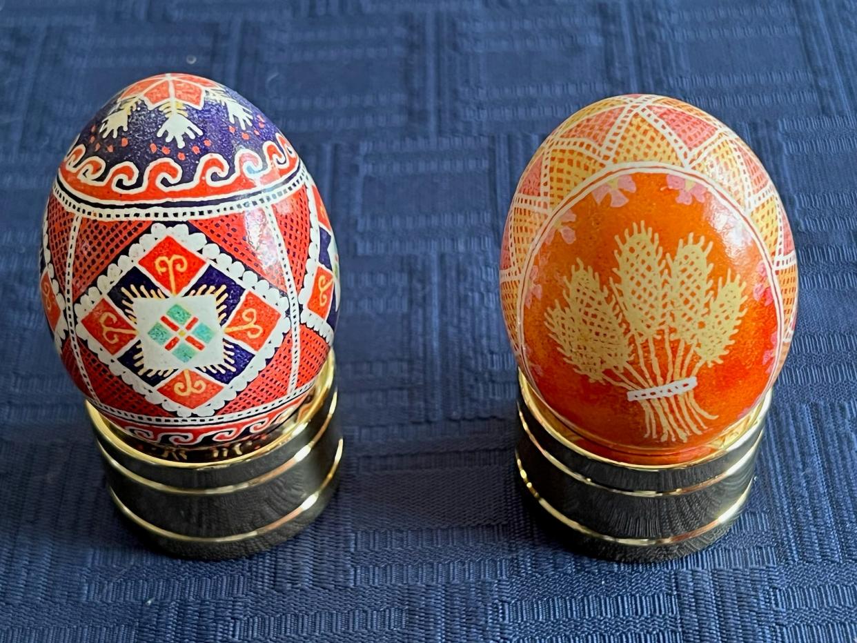 Elkhart's First Presbyterian Church presents a workshop on Pyansky — the art of Ukrainian egg decoration — on March 12, 2023.