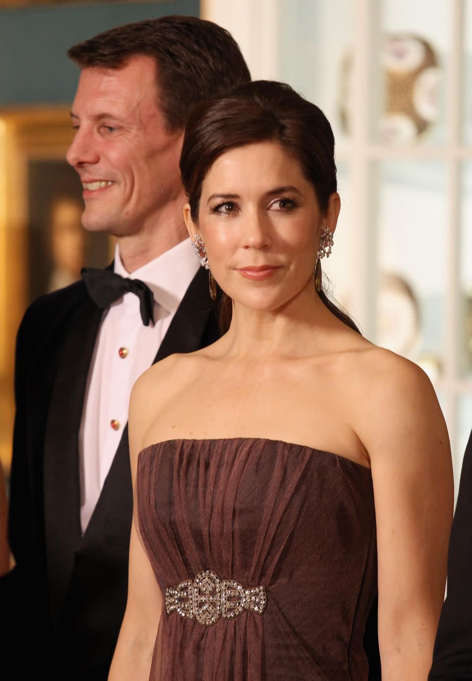 Princess Mary has brought her children in to visit their grandfather in hospital. Photo: Getty Images