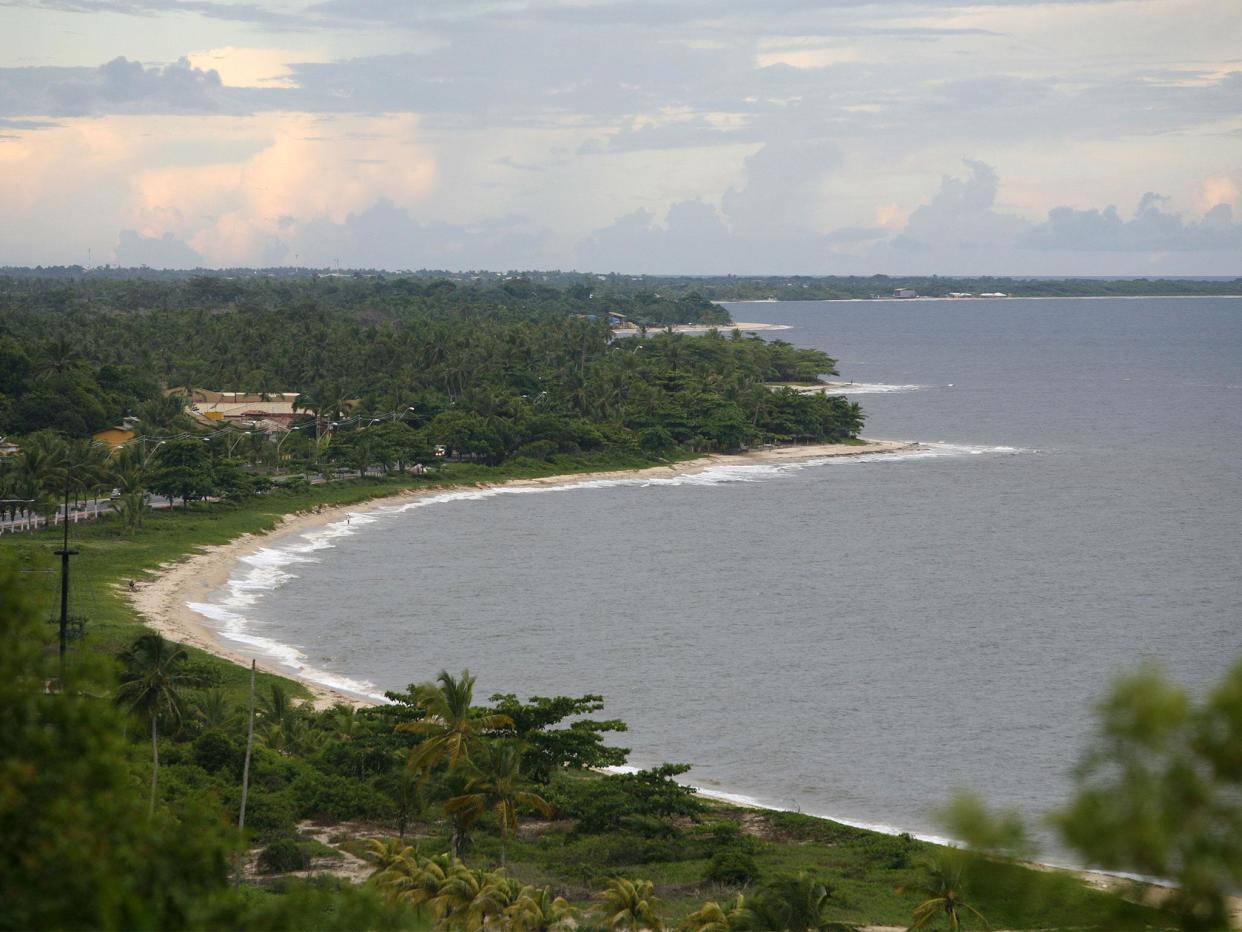 Porto Seguro is located in the south of the Brazilian state of Bahia: Rex