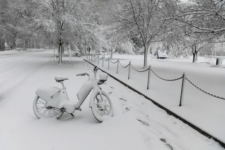 Washington; nieve; el mundo; tormanta