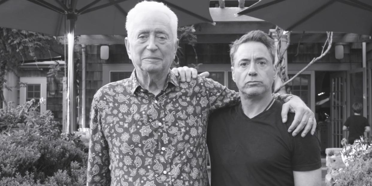 robert downey sr and robert downey jr in sr