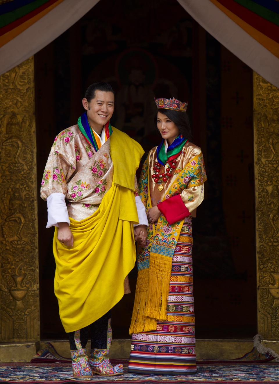 Bhutan Celebrates As The King Marries