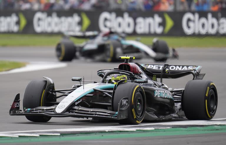 Lewis Hamilton se coronó en su casa y Silverstone se convirtió en el trazado en el que más veces ganó el británico. Photo: Andrew Matthews/PA Wire/dpa