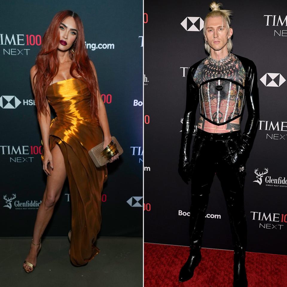 Megan Fox attends TIME100 Next Gala; Machine Gun Kelly attends the Time100 Next