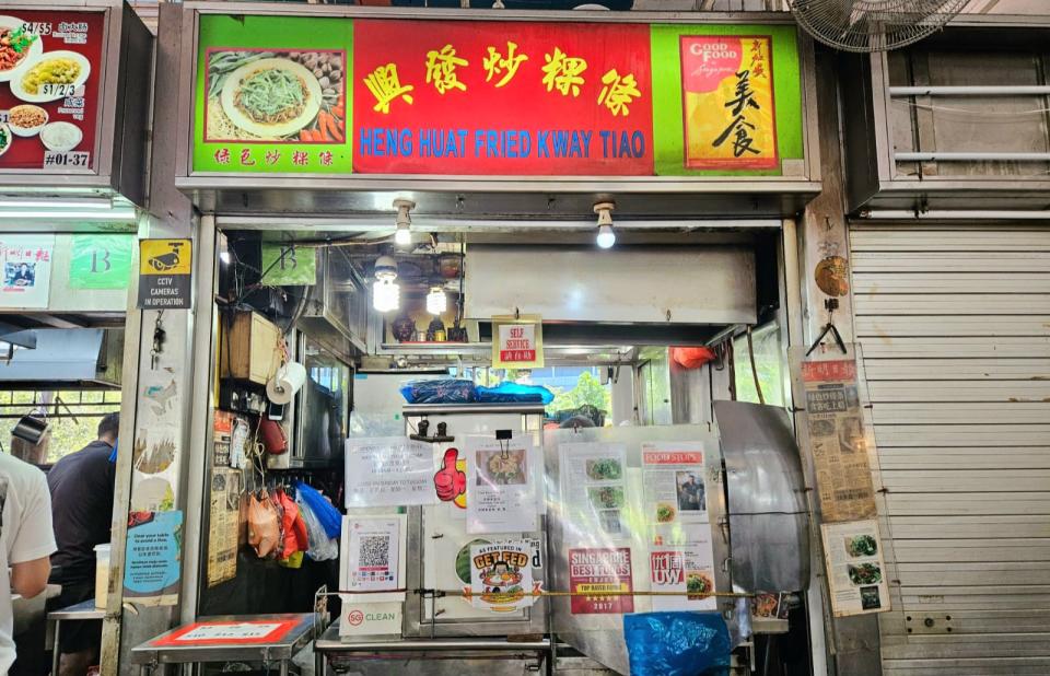 best char kway teow - heng huat stall