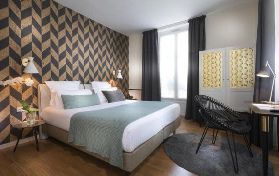 Recently refurbished and in one of the city’s hippest areas (Hotel Joan of Arc)