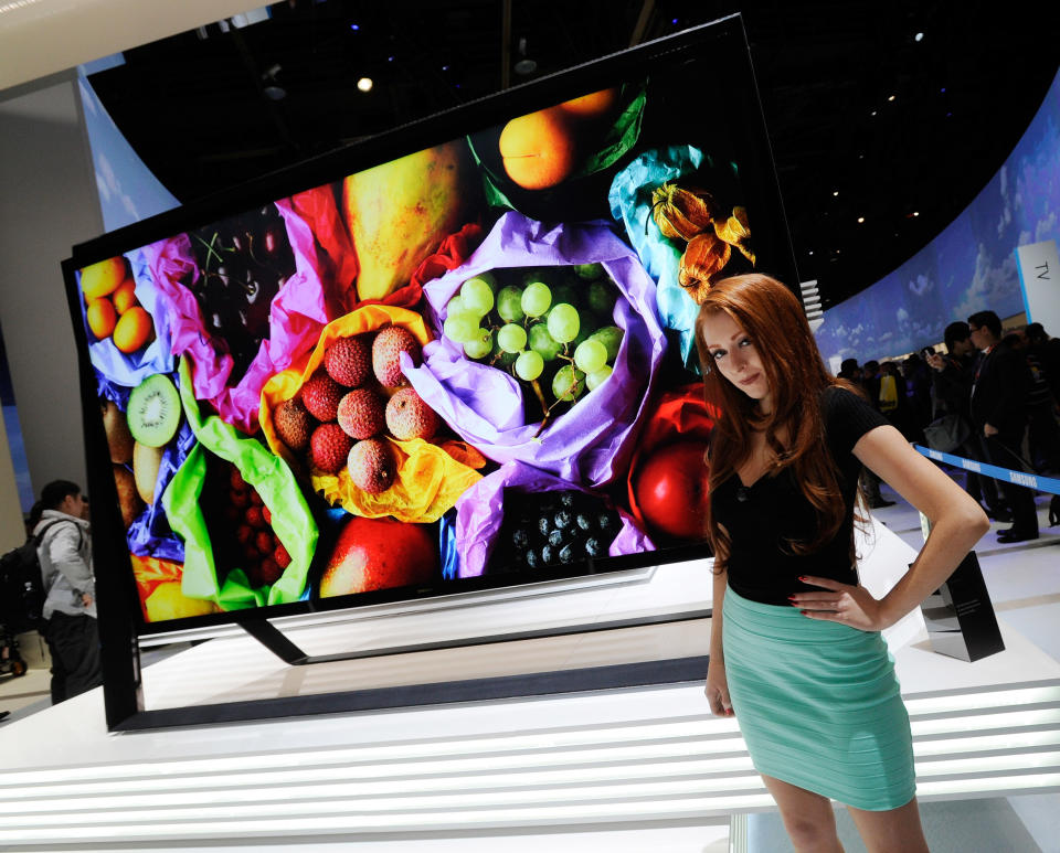 Samsung Ultra HDTV de 110 pulgadas/ Foto: Getty Images