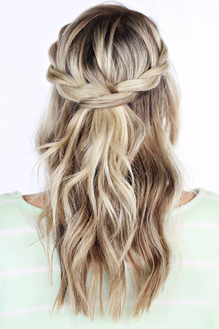 Twisted Crown Braid