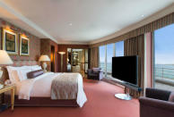 <p>Este es uno de los 12 dormitorios de cada suite. (Foto: Hotel President Wilson). </p>