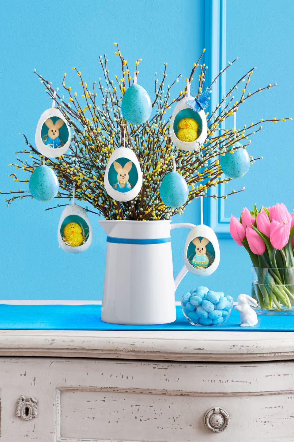 Hanging Egg Centerpiece