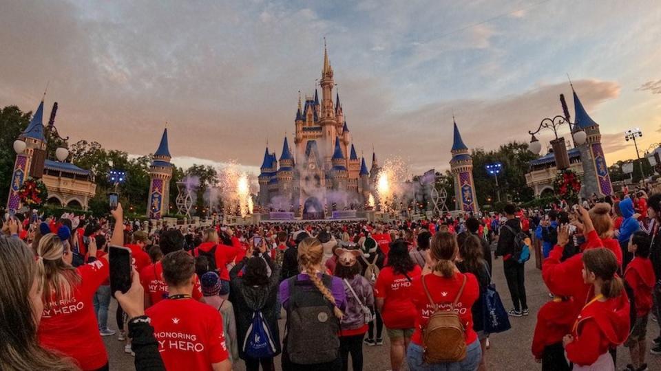 More than 700 families of the fallen visited Walt Disney World in December, 2023, in an all-expenses-paid trip hosted by the Gary Sinise Foundation. (Photo courtesy of Gary Sinise Foundation)