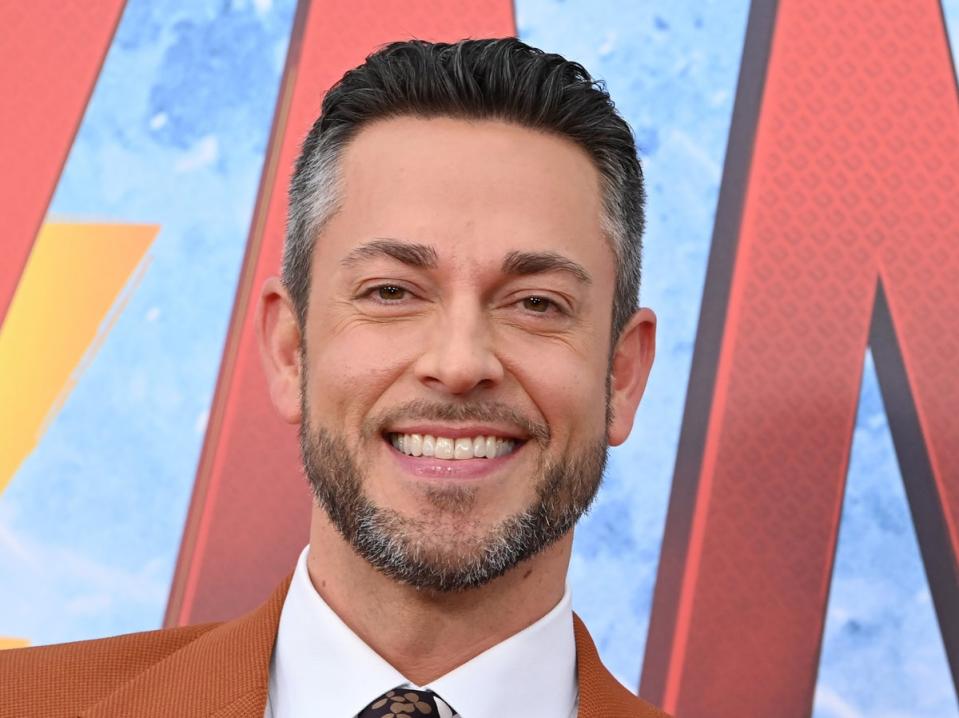 Zachary Levi at the ‘Fury of the Gods’ premiere (AFF-USA/Shutterstock)
