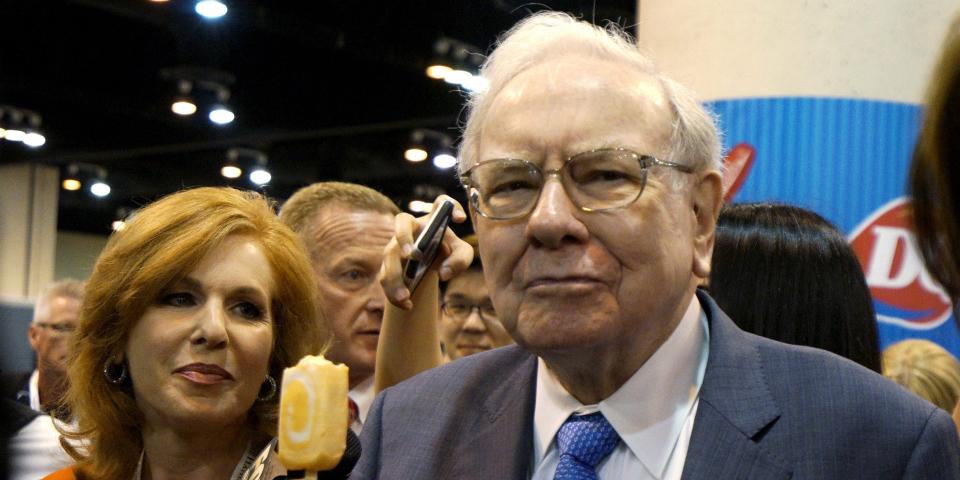 warren buffett frown popsicle