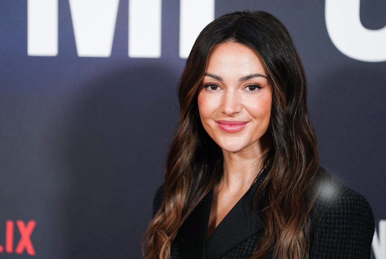 Michelle Keegan attends a photo call for the new Netflix series, Fool Me Once, at the Soho Hotel in central London. Picture date: Tuesday December 12, 2023. (Photo by Ian West/PA Images via Getty Images)