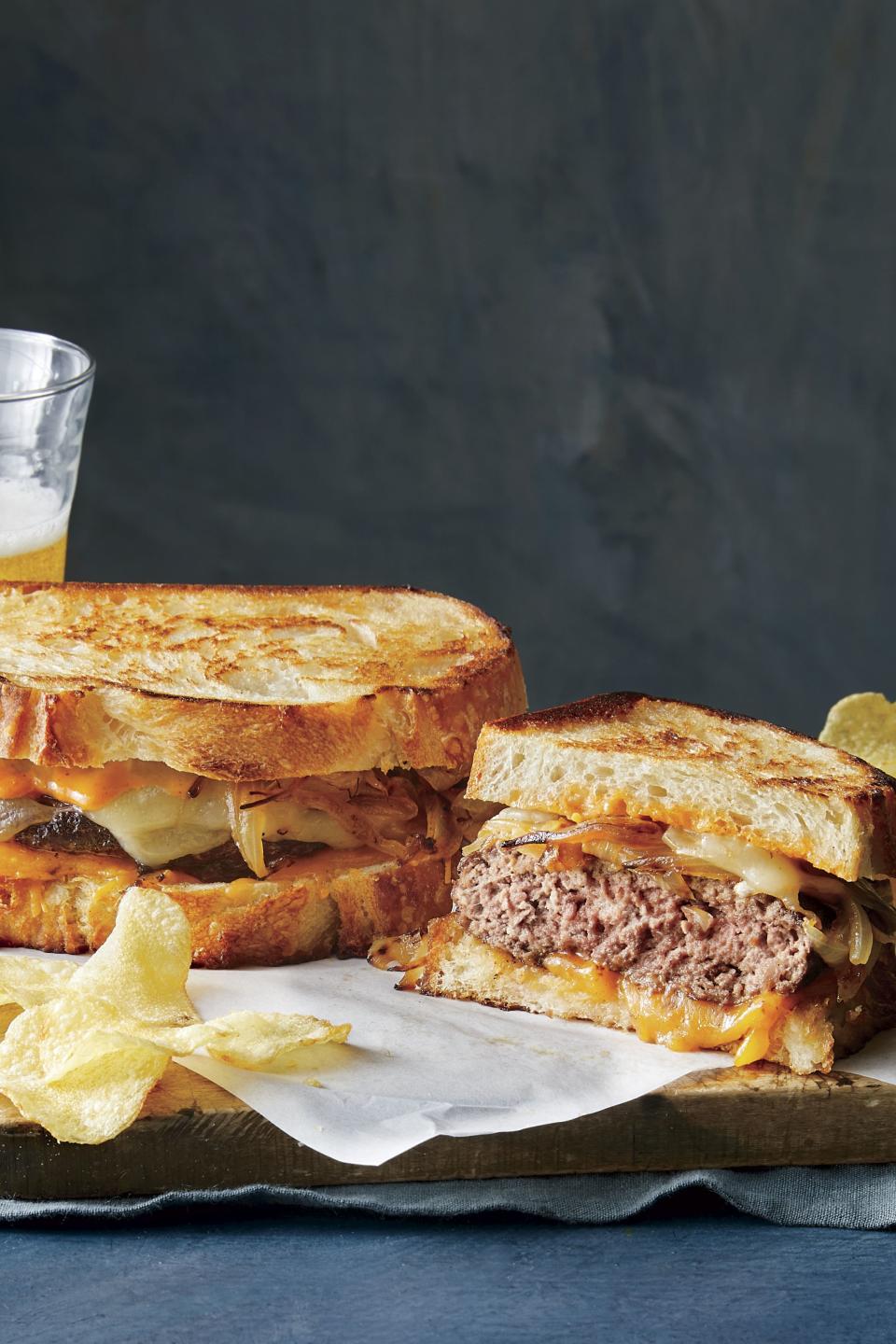 Diner-Style Classic Patty Melts