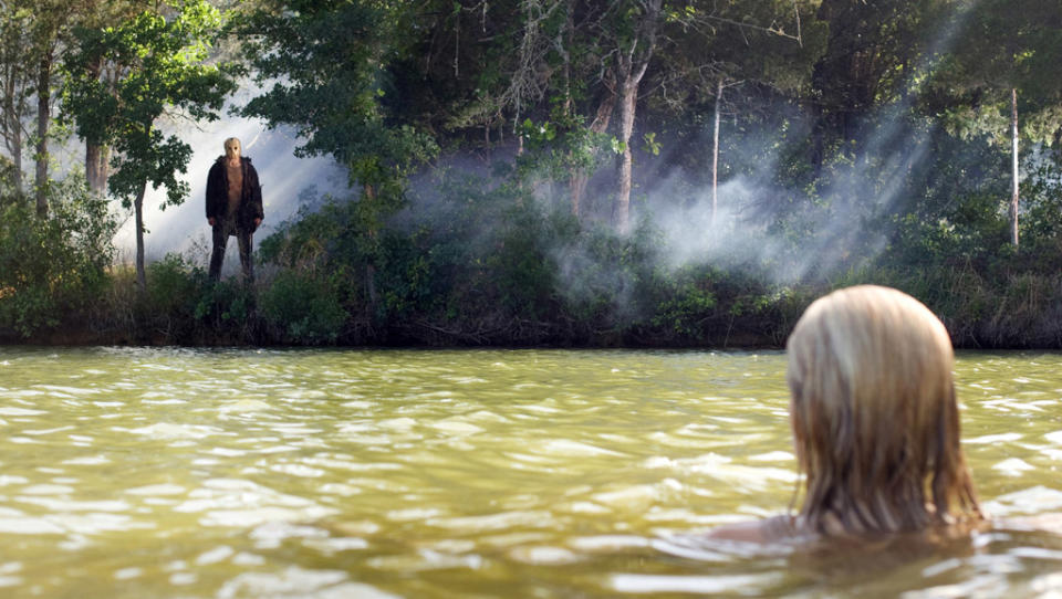 Derek Mears Friday the 13th Production Stills Warner Bros. 2009 Comic-Con