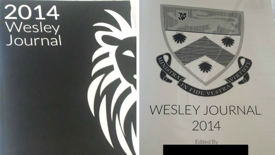 The 2014 journal was produced by Sydney University’s Wesley College residents and was funded by students. Photo: The Pulp