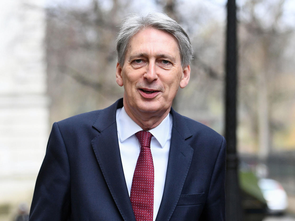 Ministers want Philip Hammond as leader before October's party conference, provided he stands down before the next general election: PA