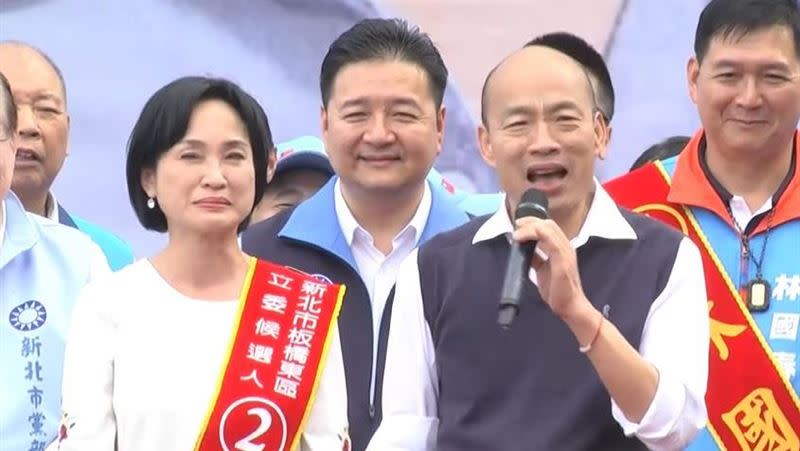 傳出朱立倫有意徵召前立委柯志恩（左）參選高雄市長。