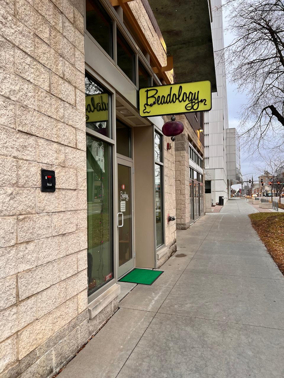 Beadology is located at 355 S Clinton St. and is one of Iowa City's many "third places."