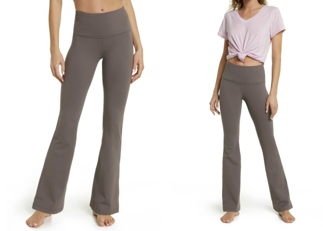 Zella Barely Flare Live in High Waist Pants - ShopStyle