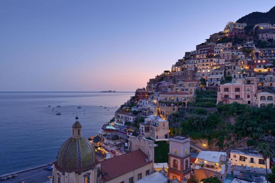 View from Le Sirenuse over the Amalfi Coast (La Sirenuse)