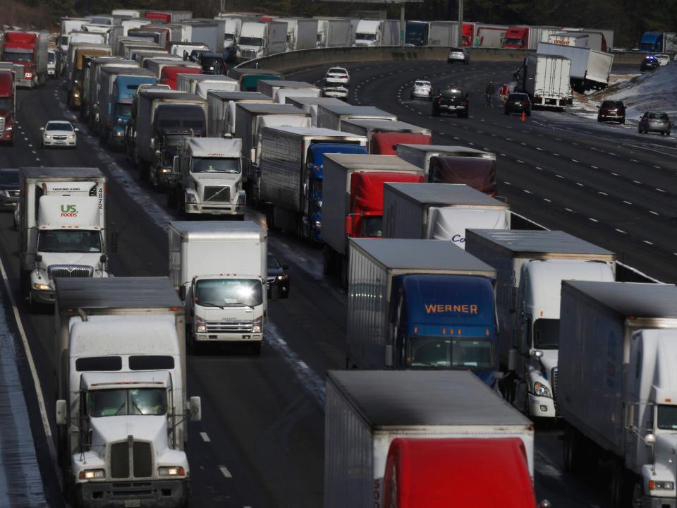 Traffic in Sandy Springs, California