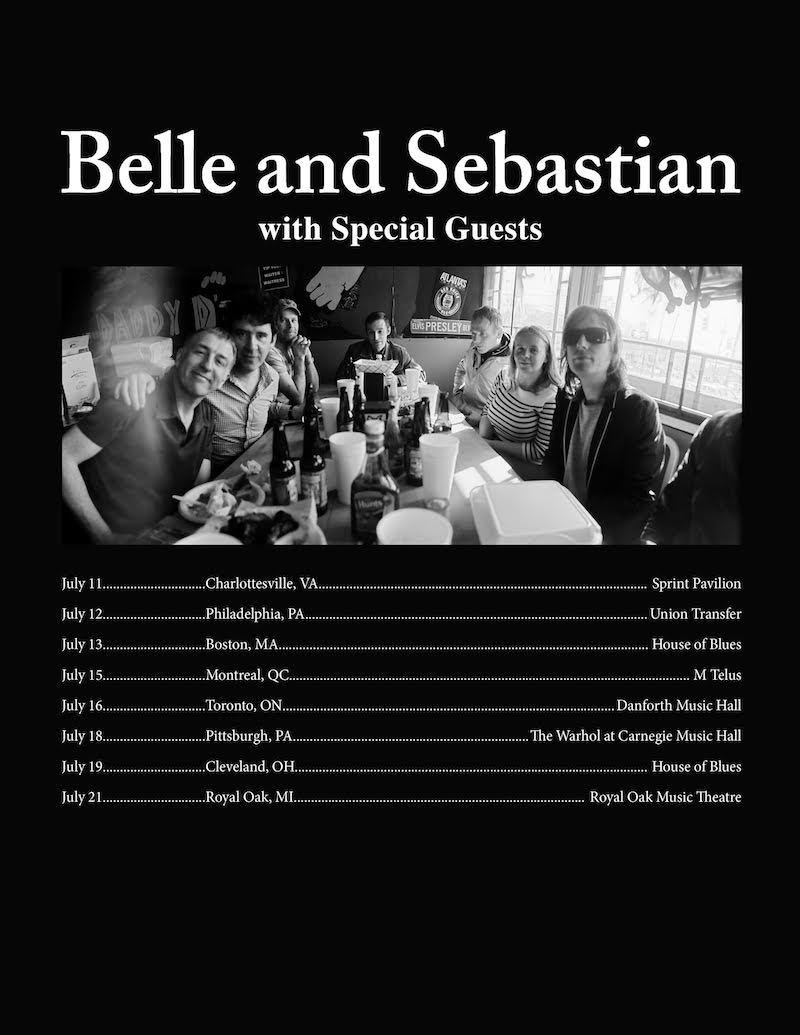 belle sebastian 2019 tour dates