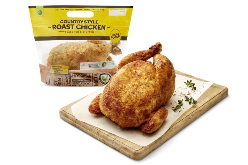 You can freeze leftover roast chicken for future meals. Photo: Woolworths