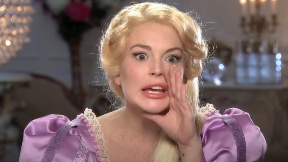 <p> In 2012, when <em>Real Housewives </em>was all the rage, the women of <em>SNL </em>created “Disney Housewives,” with Lindsay Lohan playing Rapunzel. There are evil stares, catfights and some nasty gossip in this Season 37 sketch. Let’s just say, I’d watch this reality show! </p>