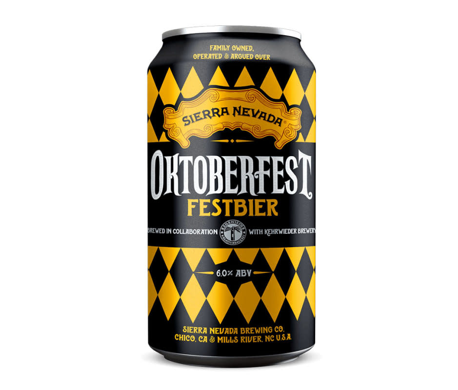 <p>Courtesy Image</p><ul><li><strong>Style</strong>: Festbier</li><li><strong>ABV</strong>: 6%</li><li><strong>Brewery</strong>: Sierra Nevada Brewing Co., Chico, California; Mills River, NC</li></ul><p>Come fall, <a href="https://sierranevada.com/brews/oktoberfest/" rel="nofollow noopener" target="_blank" data-ylk="slk:Sierra Nevada;elm:context_link;itc:0;sec:content-canvas" class="link ">Sierra Nevada</a> typically partners with a German brewery to create an Oktoberfest-friendly lager. The crisp and coppery 2023 edition version was brewed in conjunction with Kehrwieder, a modern craft brewery, and features both American and German hops for an elegant bitter pop.</p>