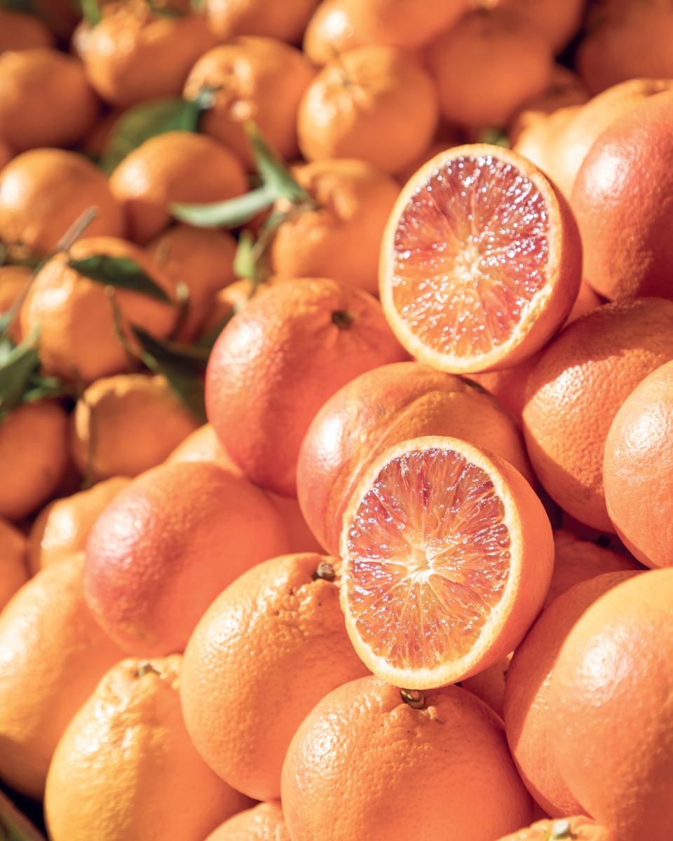 Sicily is known for its winter oranges, a prime ingredient for several sweet treats.