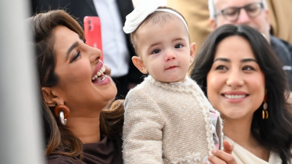 Nick Jonas and Priyanka Chopra's Daughter Makes Public Debut