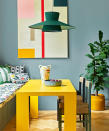 <p> Though designers agree that&#xA0;decorating with yellow&#xA0;is tricky, there&apos;s no doubting its ability to create joyful spaces; and if you&apos;re not brave enough to use it in walls, it can still create impact and surprise used on furniture. </p> <p> &apos;Yellow can create a mellow and uplifting interior all at the same time. It transports us back to long lazy sun-drenched days and it can brighten us up on gloomy days,&apos; says Martin Waller, of global design brand&#xA0;Andrew Martin. </p> <p> &apos;It works brilliantly with blues, teals, greens and reds, and for real crisp freshness use with white.&apos; </p>