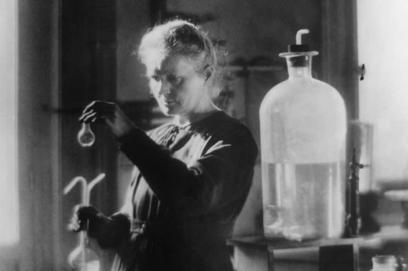On April 20, 1902, Marie Curie and Pierre Curie isolated radioactive radium salts from the mineral pitchblende in their laboratory in Paris. File Photo courtesy of the Curie Museum