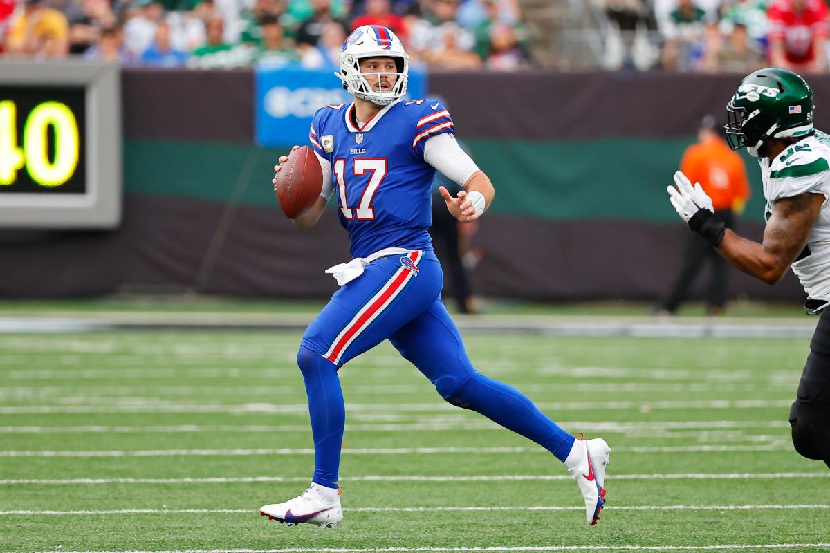 Josh Allen injury report: How serious is the elbow bruise he suffered in  Week 9?